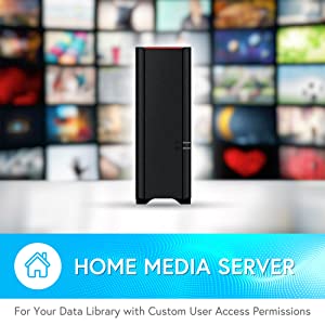 BUFFALO LinkStation 210 6TB 1-Bay NAS Network Attached Storage with HDD Hard Drives Included NAS Storage That Works as Home Cloud or Network Storage Device for Home LinkStation 210 – 1 Drive Bay 6 TB