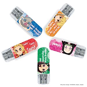 Verbatim Officially Licensed Limited Edition 16GB Demon Slayer: Kimetsu no Yaiba Thumb Drive - Kyojuro Rengoku - Anime Design USB 2.0 Flash Drive