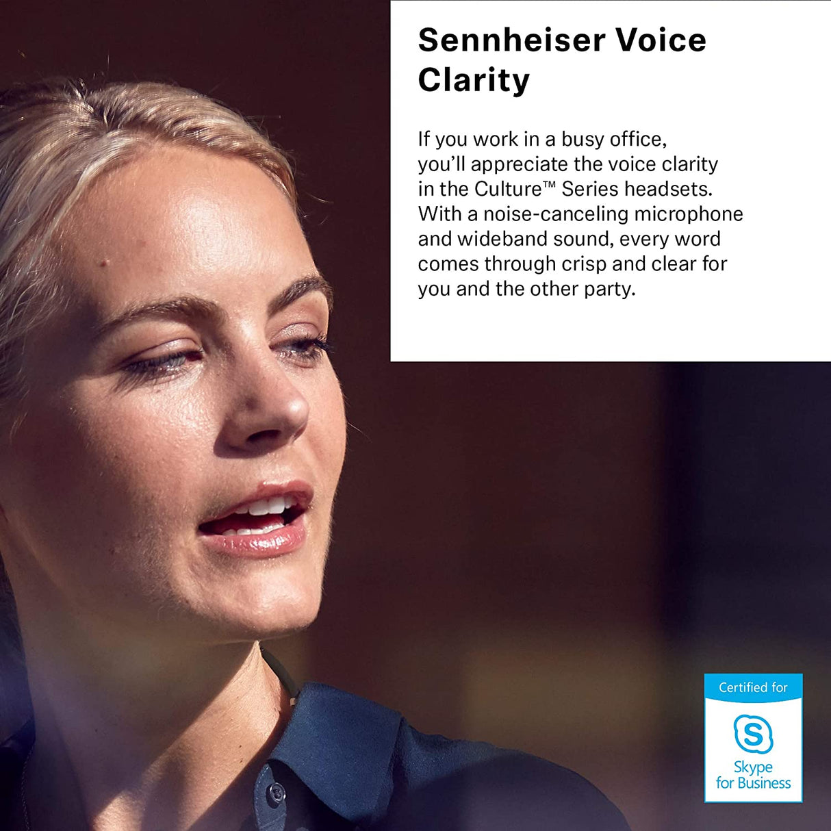Epos Sennheiser SC 30 USB ML (504546) - Single-Sided Business Headset | For Skype for Business | with HD Sound, Noise-Cancelling Microphone, & USB Connector (Black)