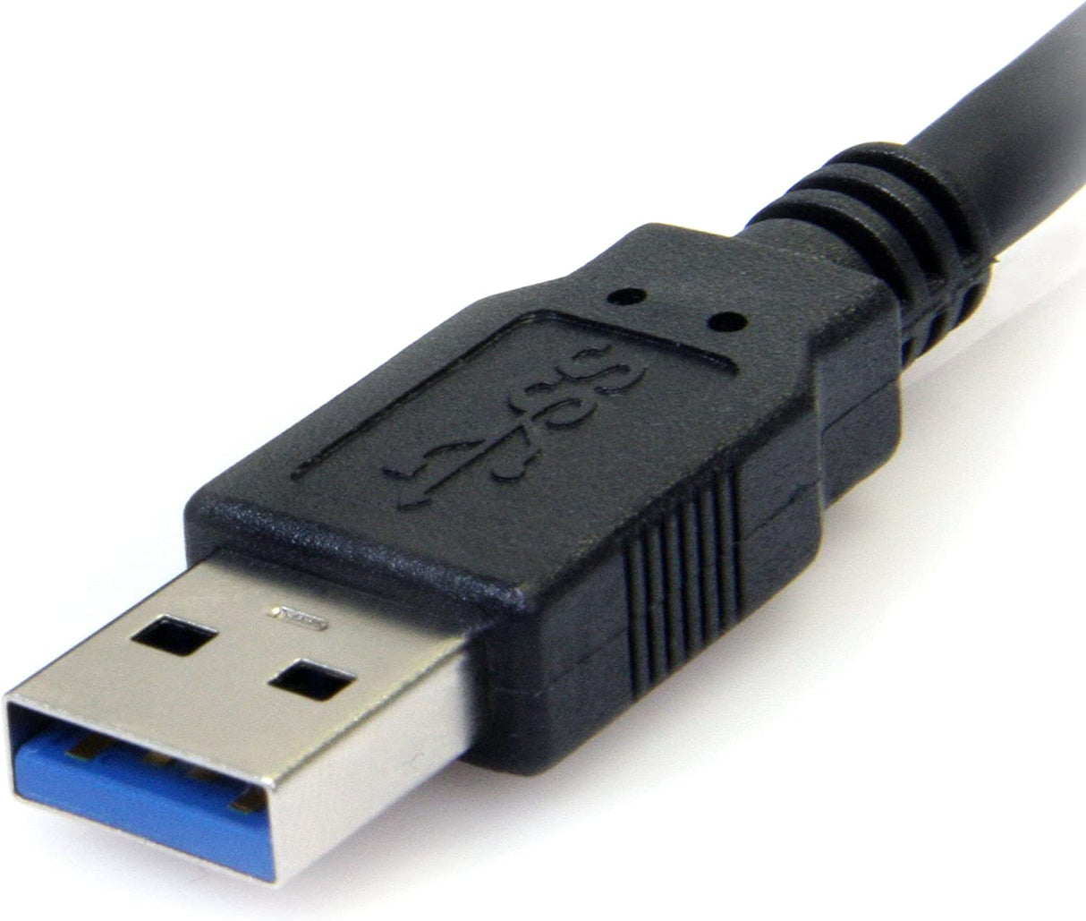 StarTech.com 10 ft Black SuperSpeed USB 3.0 Cable A to B - M/M- for P/N: PCIUSB3S4 - PEXUSB3S23 - PEXUSB3S24 - PEXUSB3S25 - PEXUSB3S44V - PEXUSB3S4V (USB3SAB10BK) 10 ft / 3m Black
