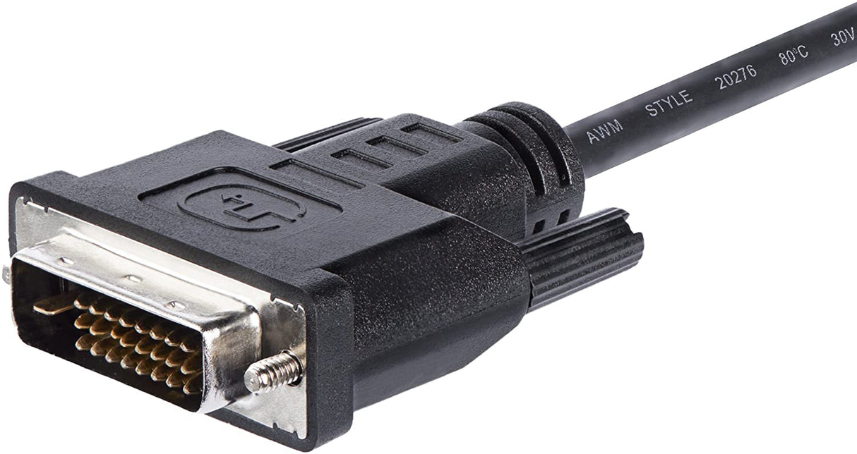 StarTech.com DVI-D to VGA Active Adapter Converter Cable - 1080p - DVI to VGA Converter Box (DVI2VGAE), Black
