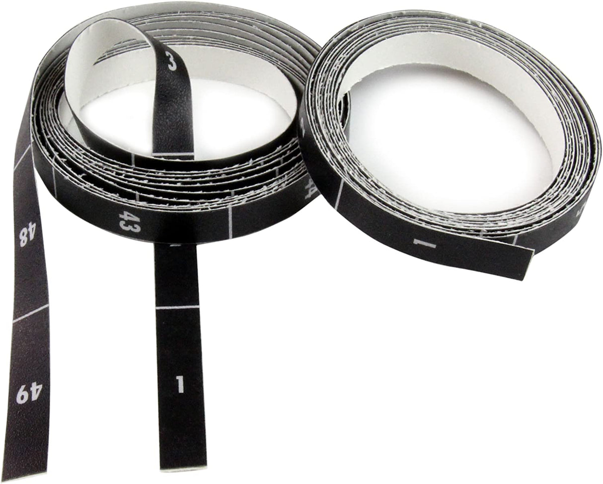 StarTech.com Rack Unit Labels - Server Rack Unit Alignment Strips - Up to 49U - 2-Pack (RKUNITAPE)