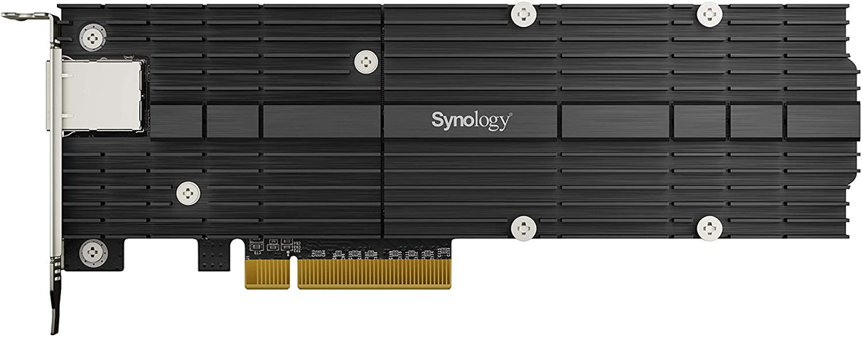 Synology 10Gb Ethernet and M.2 Adapter Card E10M20-T1, RJ-45; 1 Port RJ-45; 1 port E10M20-T1
