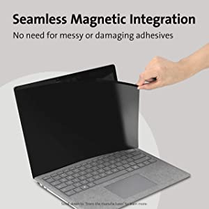 Kensington MagPro Elite Magnetic Privacy Screen for Surface Laptop 5/4/3/2/1 13.5” (K50728WW)