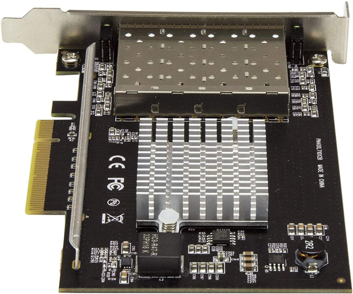 StarTech.com Quad Port 10G SFP+ Network Card - Intel XL710 Open SFP+ Converged Adapter - PCIe 10 Gigabit Ethernet Server NIC - 10GbE Fiber Optic LAN Card - Dell PowerEdge HPE ProLiant (PEX10GSFP4I) 4 PORT