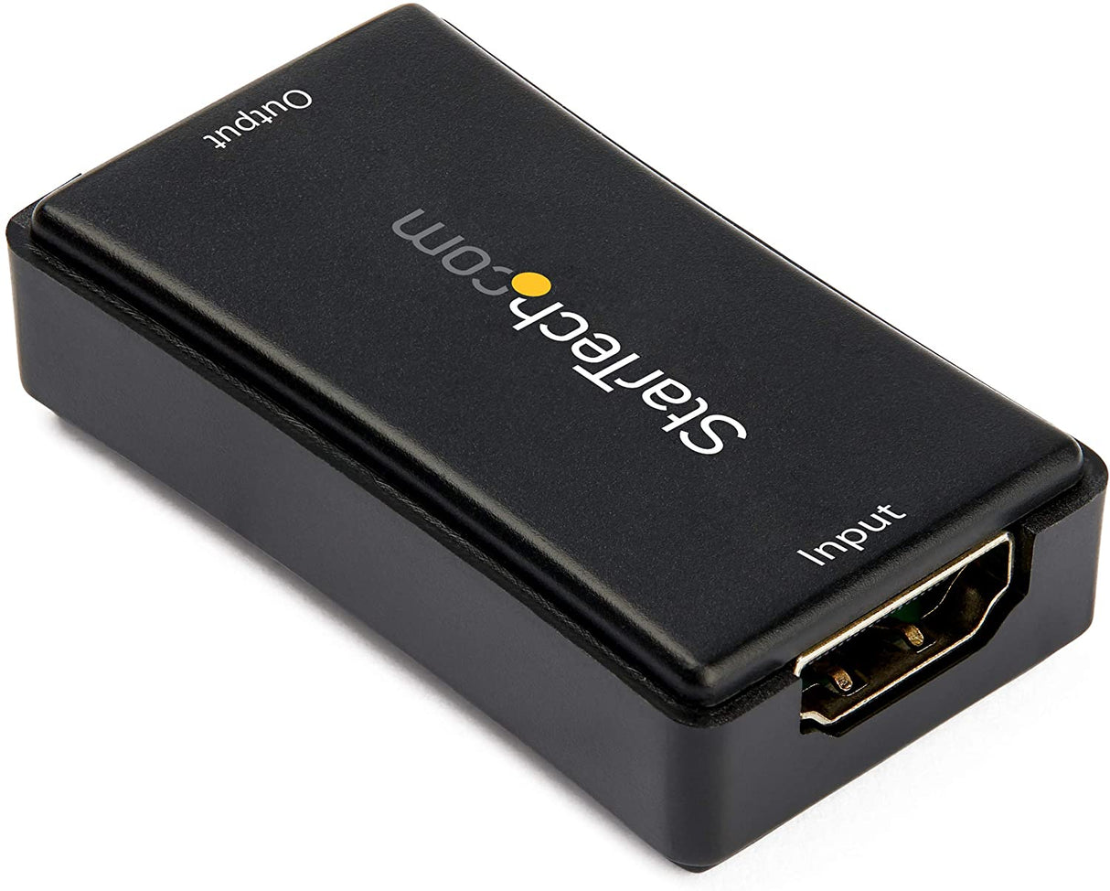 StarTech.com 45ft / 14m HDMI Signal Booster - 4K 60Hz - USB Powered - HDMI Inline Repeater & Amplifier - 7.1 Audio Support (HDBOOST4K2)