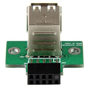 StarTech.com 2 Port USB Motherboard Header Adapter - USB adapter - USB (F) to 10 pin USB header (F) - USBMBADAPT2