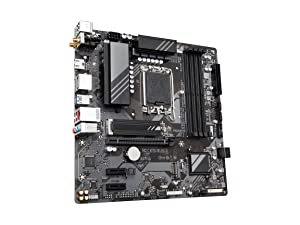 GIGABYTE B760M DS3H AX (LGA 1700/ Intel/ B760/ M-ATX/ DDR5/ 2* M.2/ PCIe 4.0/ USB 3.2 Gen 2 Type-C/WiFi 6E/ 2.5GbE LAN/Q-Flash Plus/PCIe EZ-Latch/Motherboard) B760 B760M DS3H AX Bundle