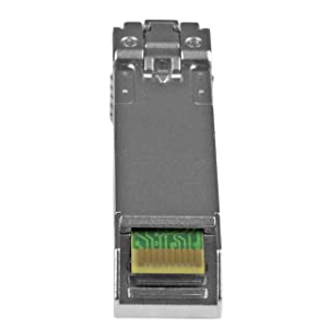 StarTech.com Cisco SFP-10G-SR-S Compatible SFP+ Module - 10GBASE-SR - 10GbE Multimode Fiber MMF Optic Transceiver - 10GbE SFP+ - LC 300m - 850nm - DDM Cisco Firepower, ASR9000, C9300 (SFP10GSRSTTA) SFP-10G-SR (TAA) Single