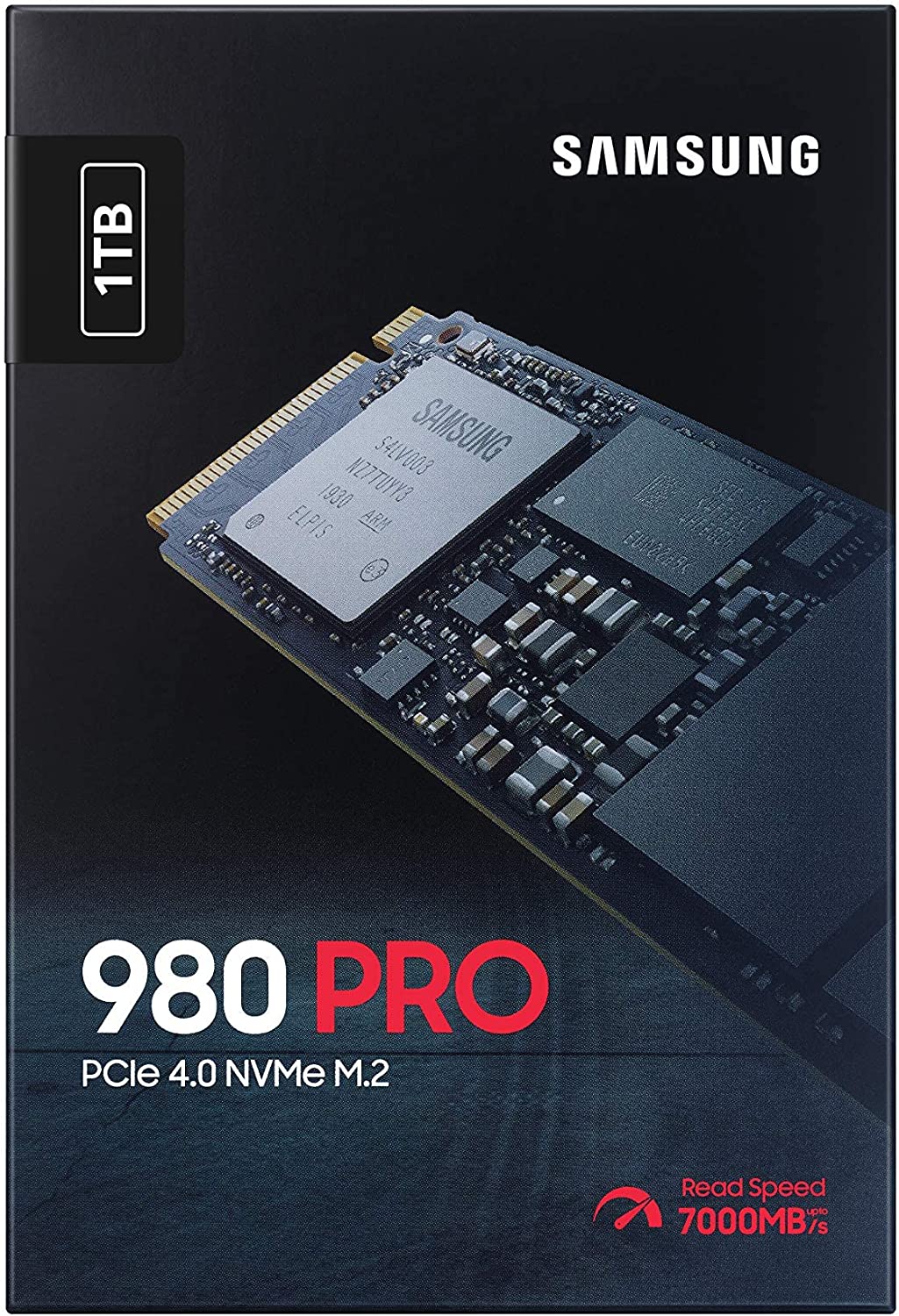 SAMSUNG 980 PRO SSD 1TB PCIe 4.0 NVMe Gen 4 Gaming M.2 Internal Solid State Drive Memory Card, Maximum Speed, Thermal Control, MZ-V8P1T0B 1TB 980 PRO