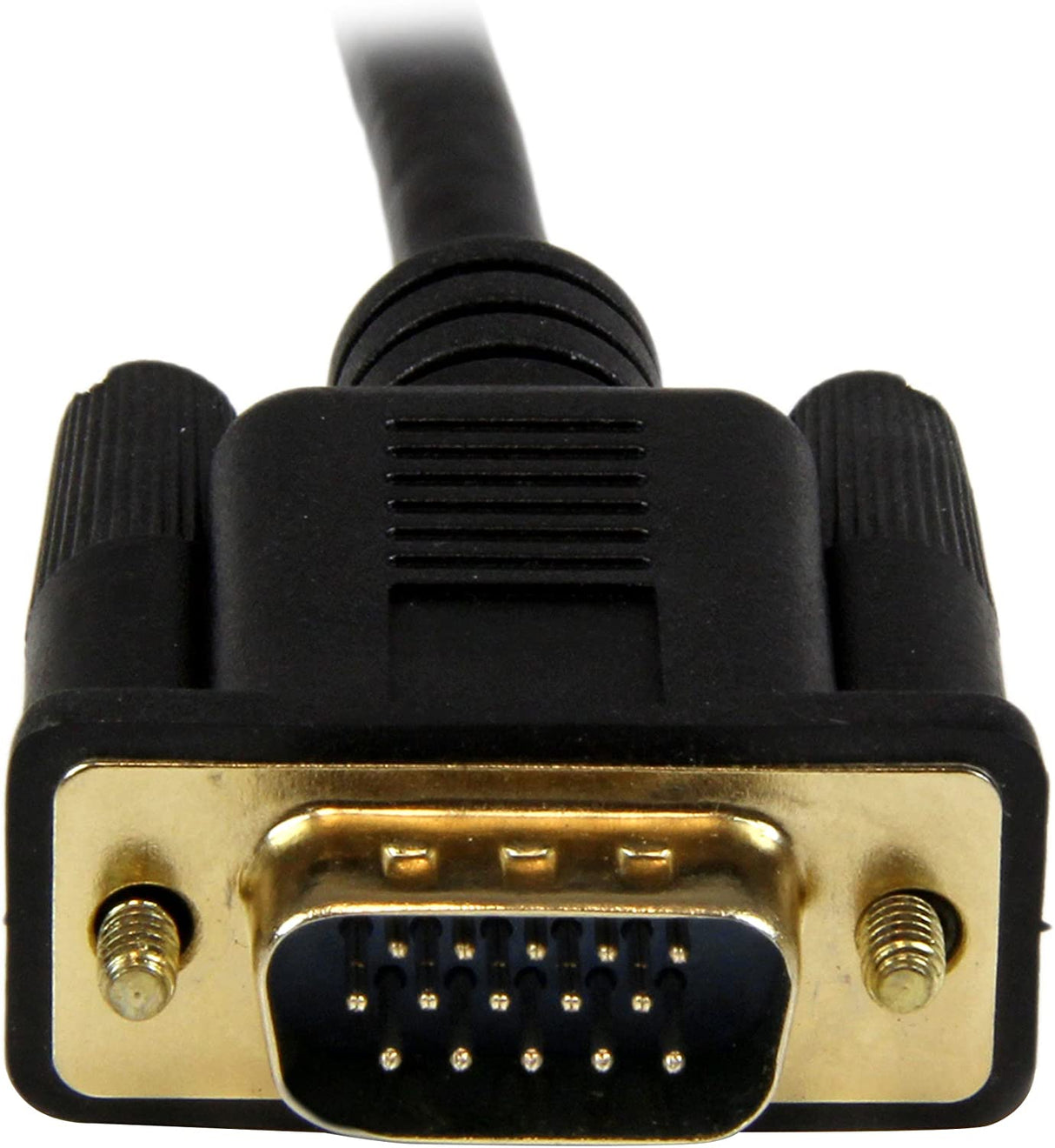 StarTech.com HDMI to VGA Cable - 10 ft / 3m - 1080p - 1920 x 1200 - Active HDMI Cable - Monitor Cable - Computer Cable (HD2VGAMM10) HDMI to VGA Cable - 10ft / 3m Cable