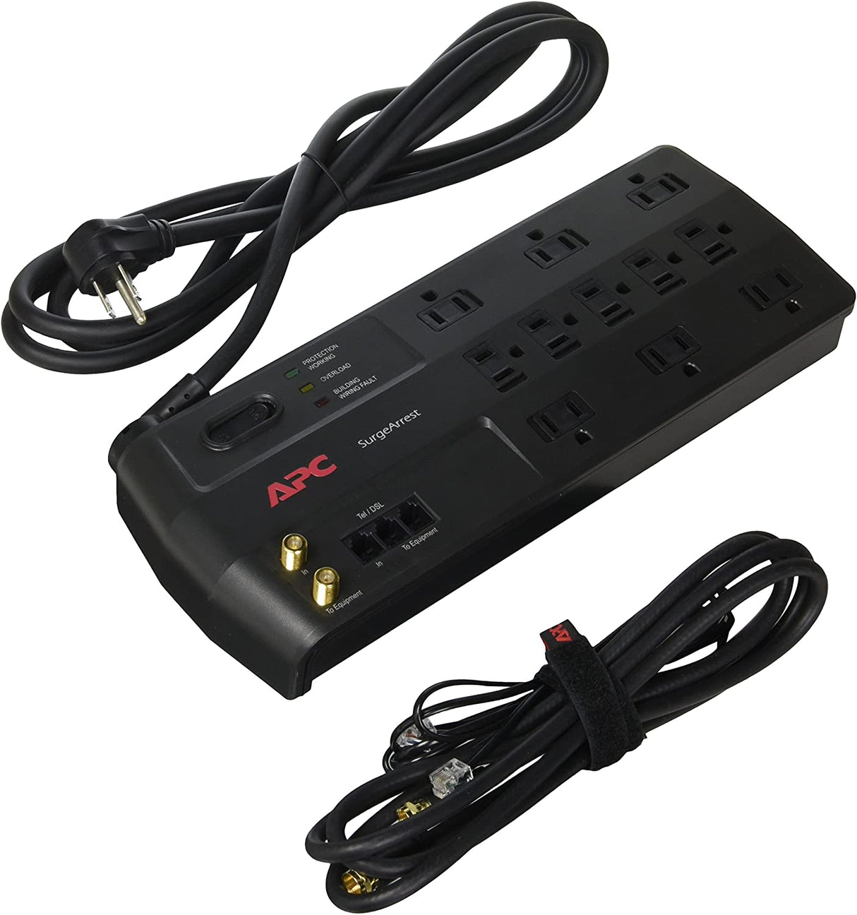 APC P11VT3 11-Outlet Performance SurgeArrest Surge Protector (Telephone/coaxial Protection)