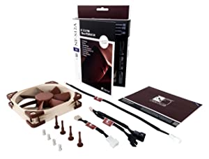 Noctua NF-S12A PWM, Premium Quiet Fan, 4-Pin (120mm, Brown)