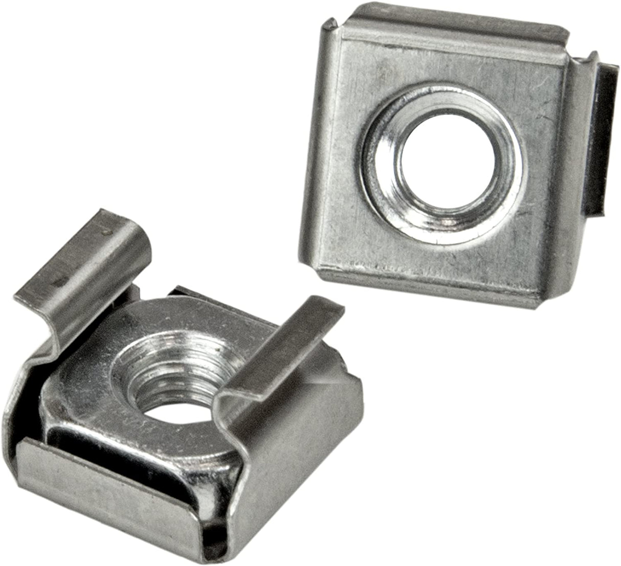 StarTech.com M5 Mounting Screws and Cage Nuts for Server Rack Cabinet - Pack of 100 Server Rack Screws (CABSCREWM52) 100x M5 Silver Cage Nuts and Mounting Screws