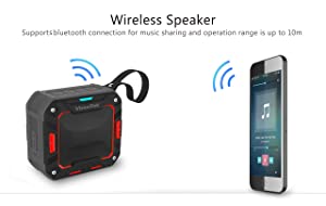 VisionTek Wireless Bluetooth Waterproof Speaker BTi65-900892