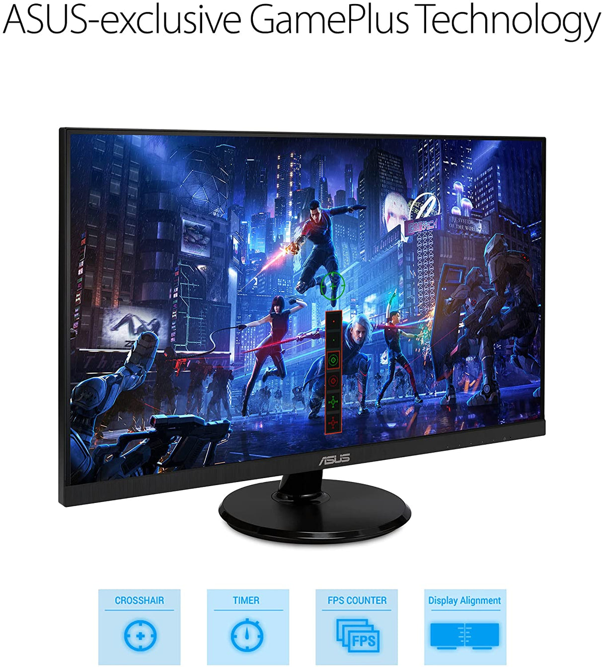 ASUS 27” 1080P Monitor (VA27DQ) - Full HD, IPS, 75Hz, Speakers, Adaptive-sync/FreeSync, Low Blue Light, Flicker Free, VESA Mountable, Frameless, HDMI, VGA, DisplayPort, Tilt Adjustable 27" IPS 75Hz w/DisplayPort