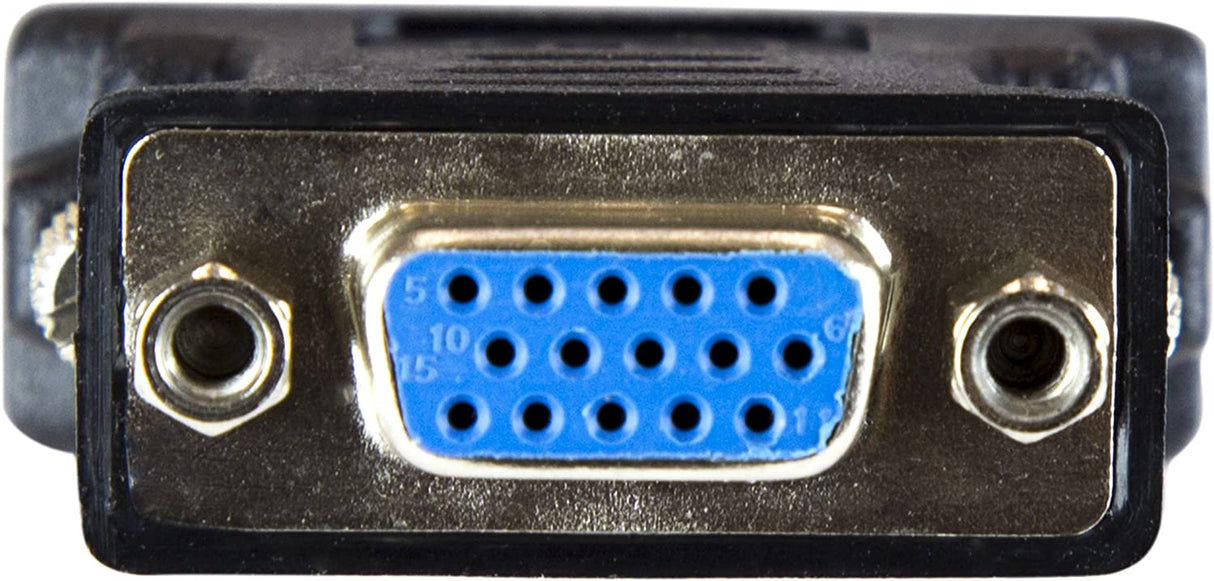 StarTech.com DVI to VGA Cable Adapter - DVI (M) to VGA (F) - 10 Pack - Black - DVI Male to VGA Female (DVIVGAMFB10P) Black QTY 10
