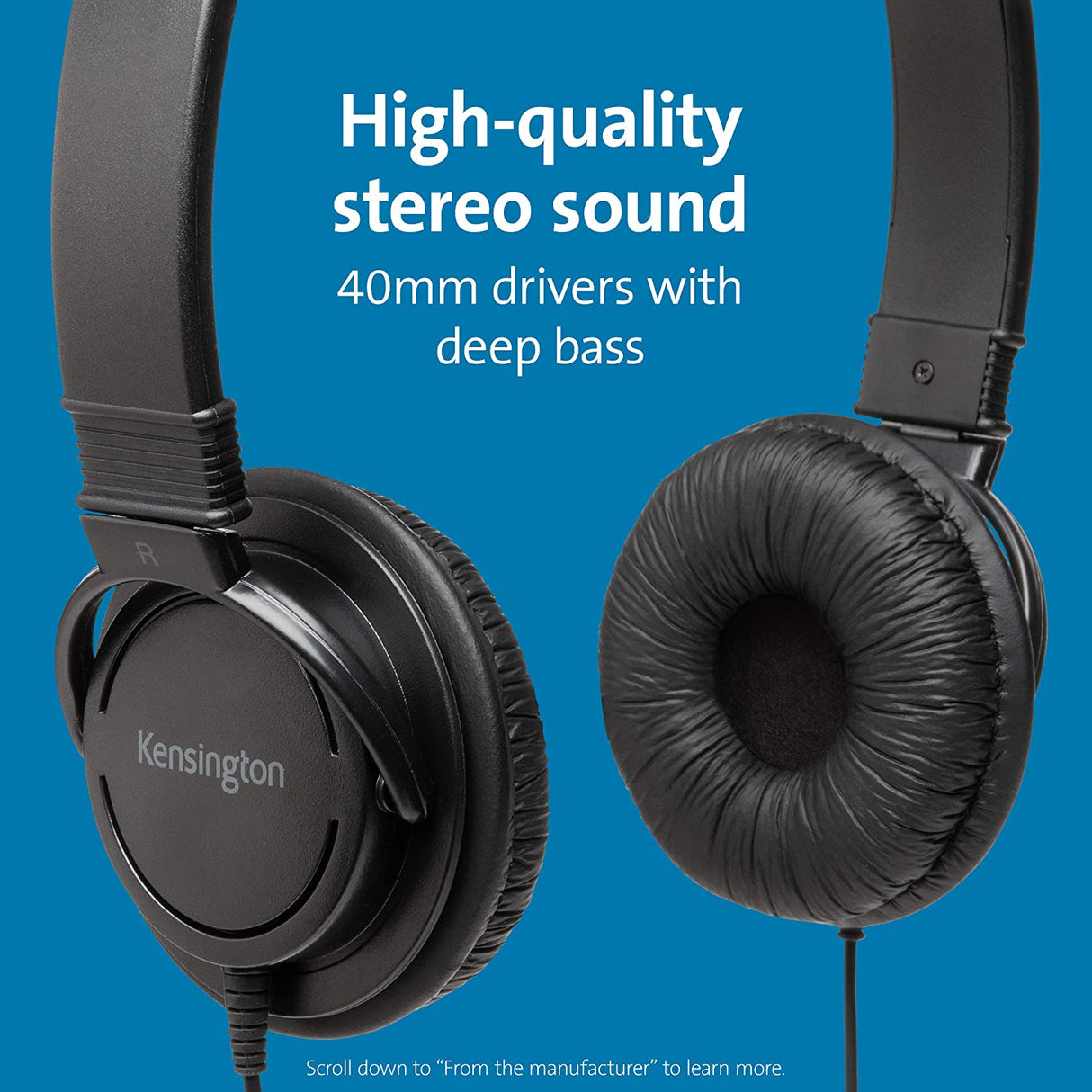 Kensington USB-A Hi-Fi Headphones (K97600WW)