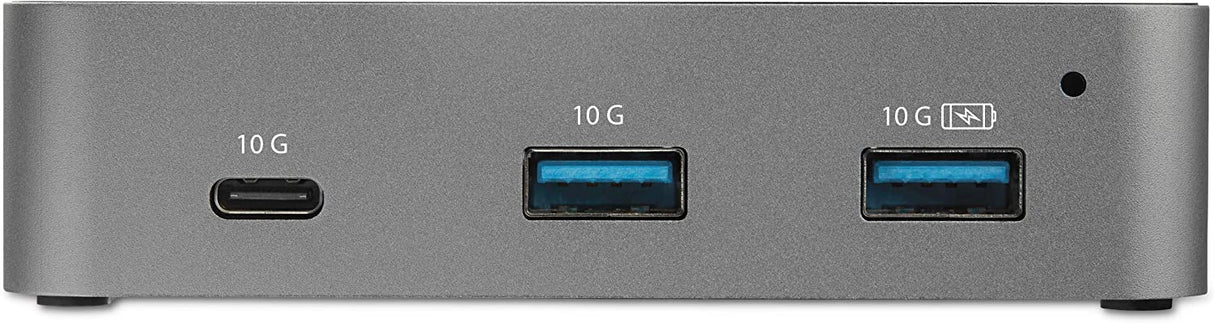 StarTech.com 4-Port USB C Hub - USB 3.2 Gen 2 (10Gbps) - 3x USB-A & 1x USB-C - Powered - Universal Power Adapter Included (HB31C3A1CS) 4 Port | 3x USB-A & 1x USB-C