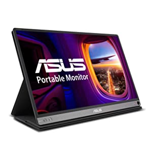 ASUS ZenScreen MB16AC 15.6" Full HD IPS USB Type-C Portable Eye Care Monitor 15.6", IPS, USB Type A & C