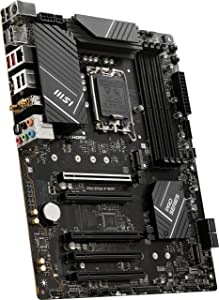 MSI PRO B760-P WiFi ProSeries Motherboard (Supports 12th/13th Gen Intel Processors, LGA 1700, DDR5, PCIe 4.0, M.2, 2.5Gbps LAN, USB 3.2 Gen2, Wi-Fi 6E, ATX) ATX PRO B760-P WIFI