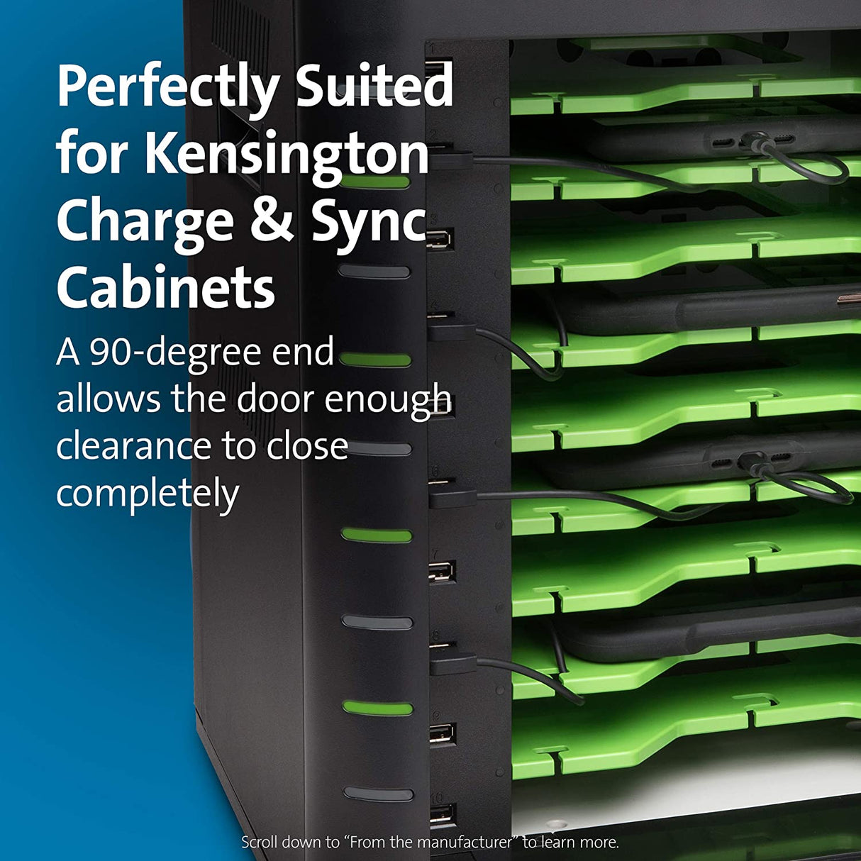 Kensington Charge and Synch Cable USB-C - 5 Pack (K65610WW)