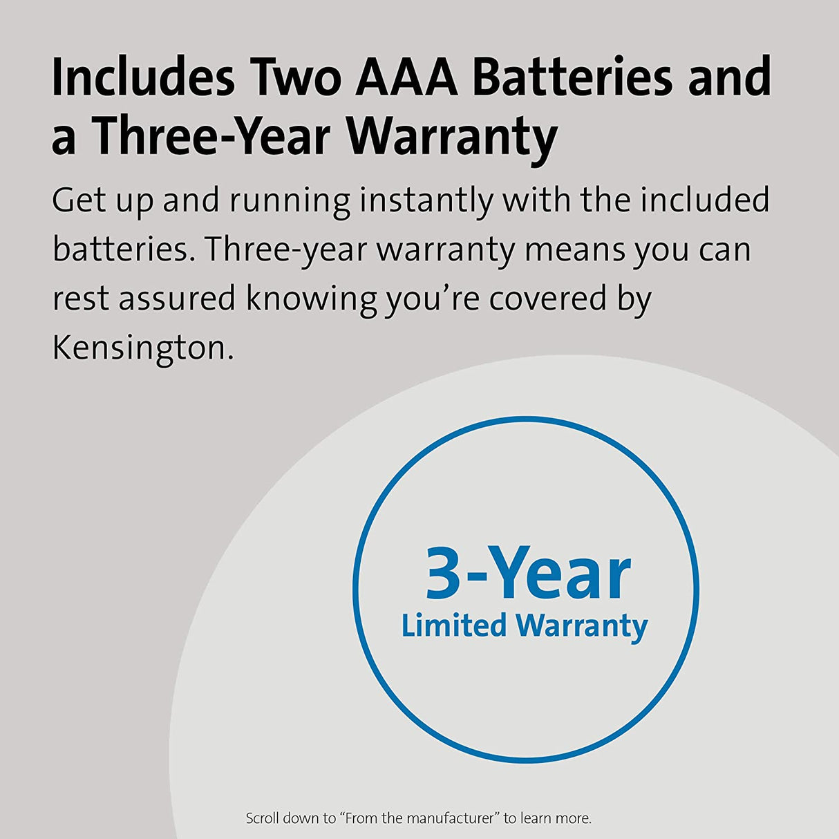 Kensington Multi-Device Dual Wireless Compact Keyboard - Silver (K75504US) Compact Wireless Silver