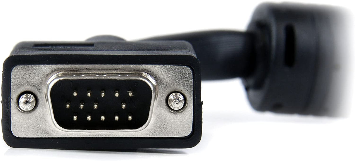StarTech.com 35 ft Coax High Resolution Monitor VGA Cable - HD15 M/M - 35ft HD15 to HD15 Cable - 35ft VGA Monitor Cable (MXT101MMHQ35) Black 35 ft / 10.5m Standard Packaging
