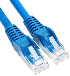 Tripp Lite Cat6 Gigabit Snagless Molded Patch Cable (RJ45 M/M) - Blue, 4-ft.(N201-004-BL) 4-ft. Blue