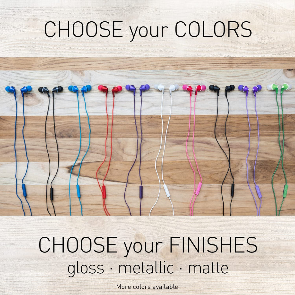 Panasonic ErgoFit Wired Earbuds, In-Ear Headphones with Microphone and Call Controller, Ergonomic Custom-Fit Earpieces (S/M/L), 3.5mm Jack for Phones and Laptops - RP-TCM125-W (White) White With Mic