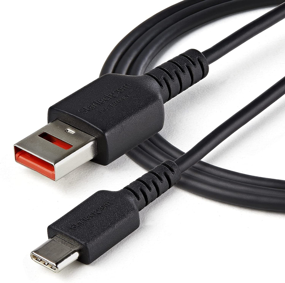 StarTech.com 3ft (1m) Secure Charging Cable USB-A to USB-C Data Blocker Charge-Only Cable No-Data Power-Only Charger Cable for Phone/Tablet Data Blocking USB Protector Adapter Cable (USBSCHAC1M) USB to USB C
