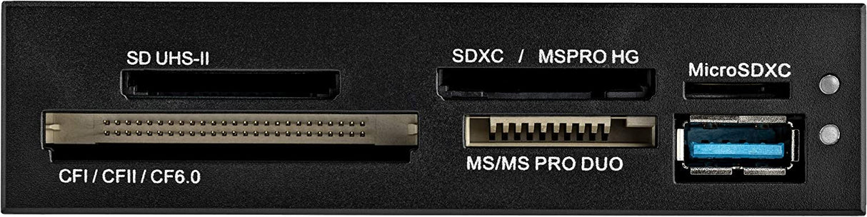 StarTech.com USB 3.0 Internal Multi-Card Reader with UHS-II Support - SecureDigital/Micro SD/Memory Stick/Compact Flash Memory Card Reader (35FCREADBU3) Multi-Card USB 3.0