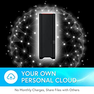 BUFFALO LinkStation 210 6TB 1-Bay NAS Network Attached Storage with HDD Hard Drives Included NAS Storage That Works as Home Cloud or Network Storage Device for Home LinkStation 210 – 1 Drive Bay 6 TB