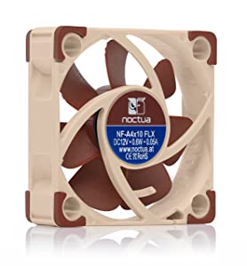 Noctua NF-A4x10 FLX, Premium Quiet Fan, 3-Pin (40x10mm, Brown)