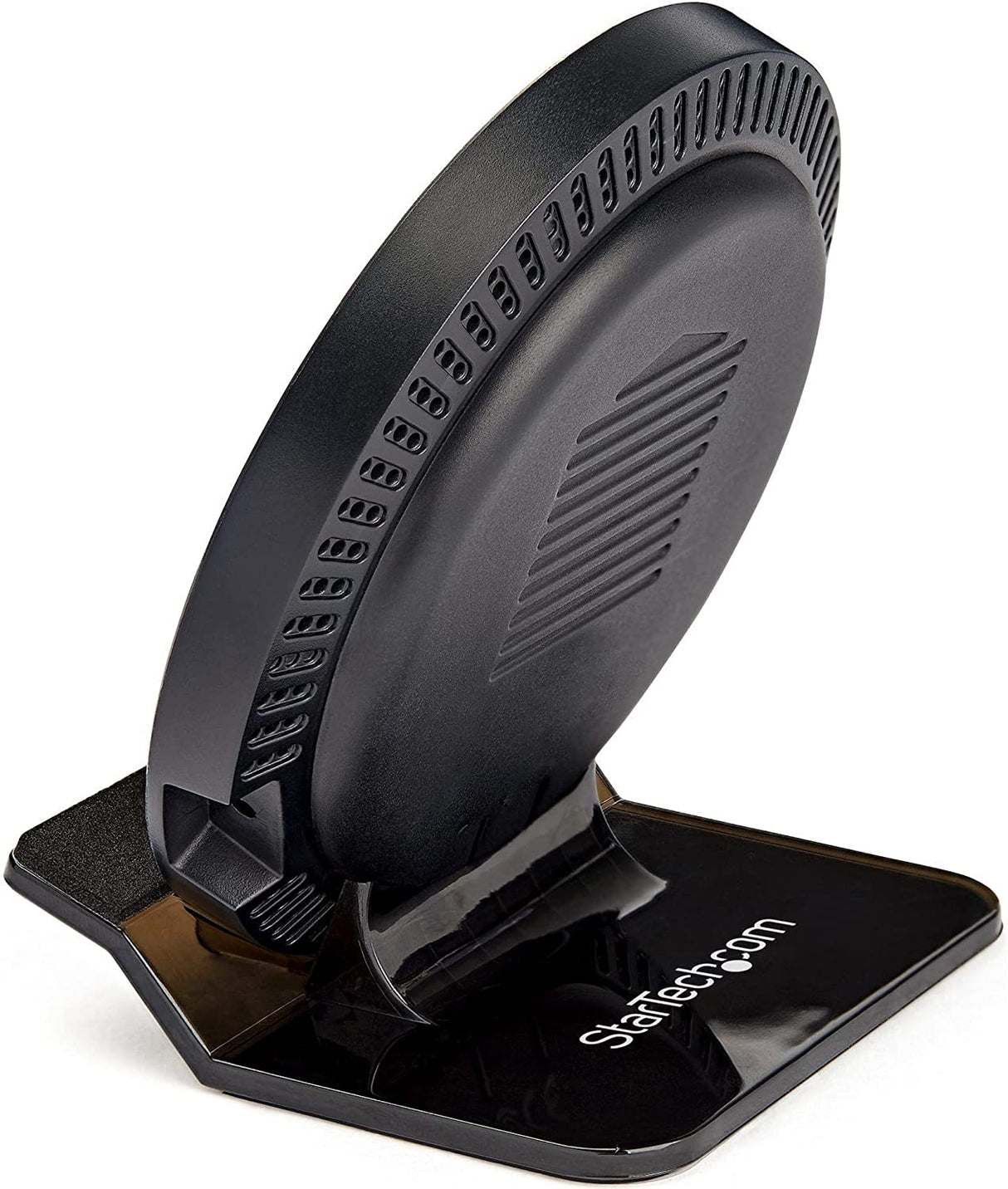 StarTech.com 15W Qi Wireless Charging Stand - Qi Certified Wireless Charger Stand or Pad - Adjustable - Universal Wireless Charging Pad for Smartphone - iPhone/Samsung Galaxy/Google Pixel (QWCHSTAND)