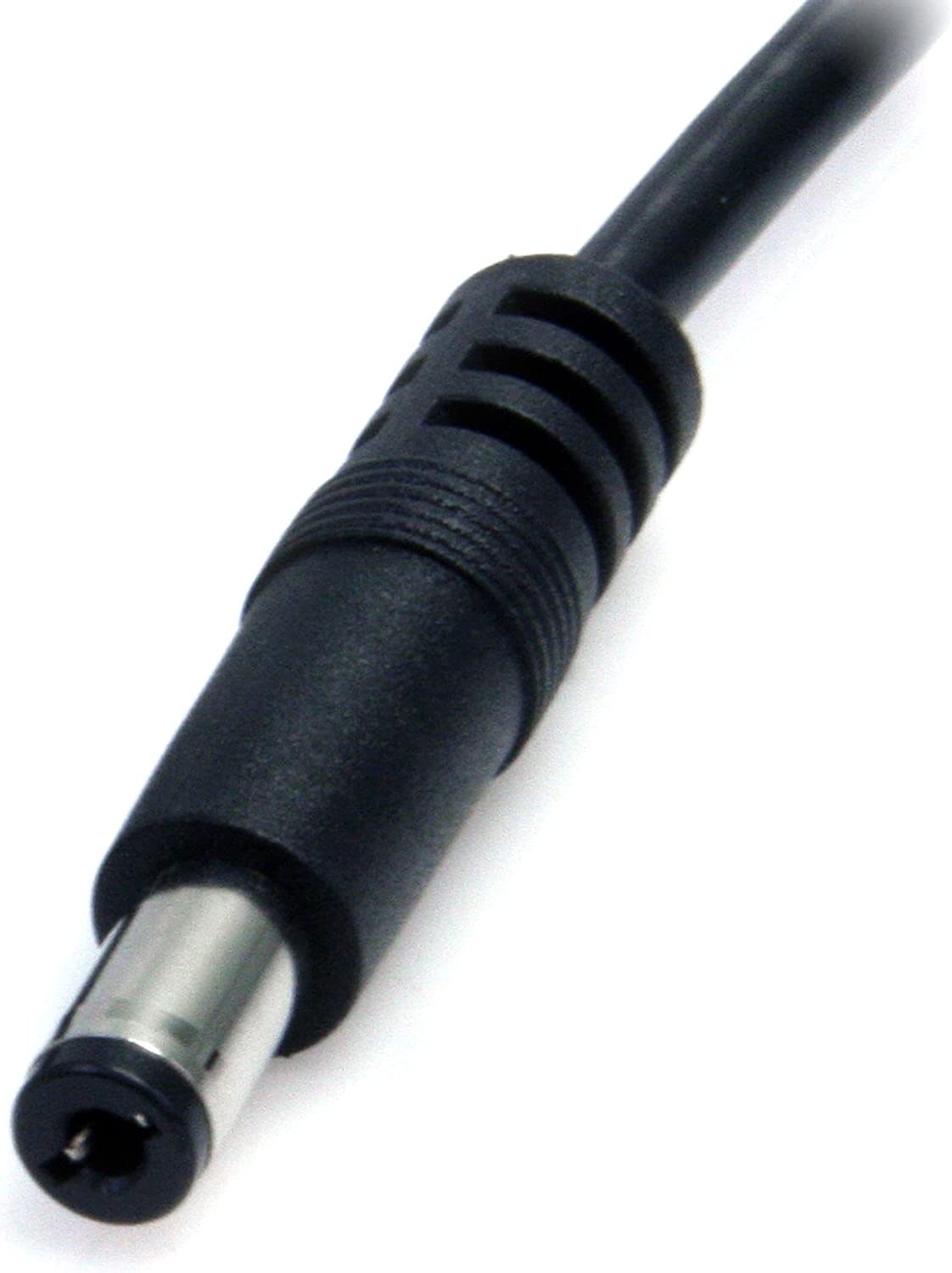 StarTech.com 2m USB to Type M Barrel Cable - USB to 5.5mm 5V DC Cable - USB to Barrel Jack 5V DC Plug (USB2TYPEM2M) Black 6 ft / 2m Type M