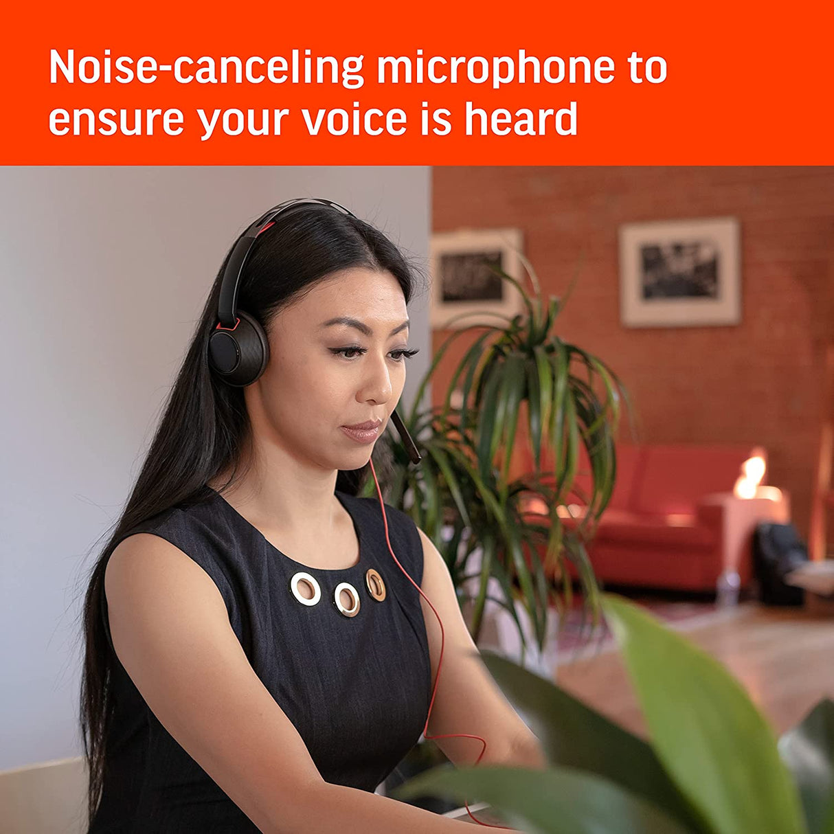 Poly - Blackwire 5220 USB-A Headset (Plantronics) - Wired, Dual Ear (Stereo) Computer Headset with Boom Mic - USB-A, 3.5 mm to connect to your PC, Mac, Tablet and/or Cell Phone Standard Packaging