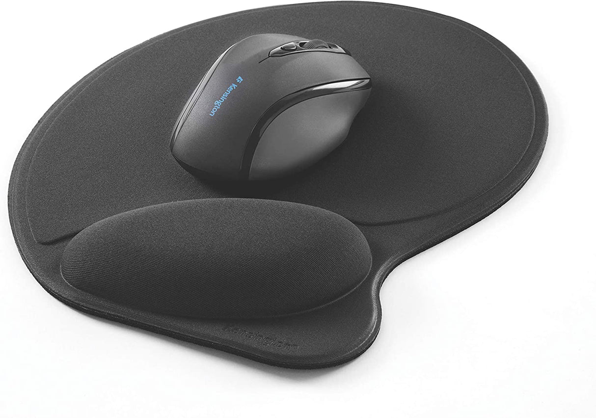 Kensington Wrist Pillow Mouse Pad, Black (57822US)