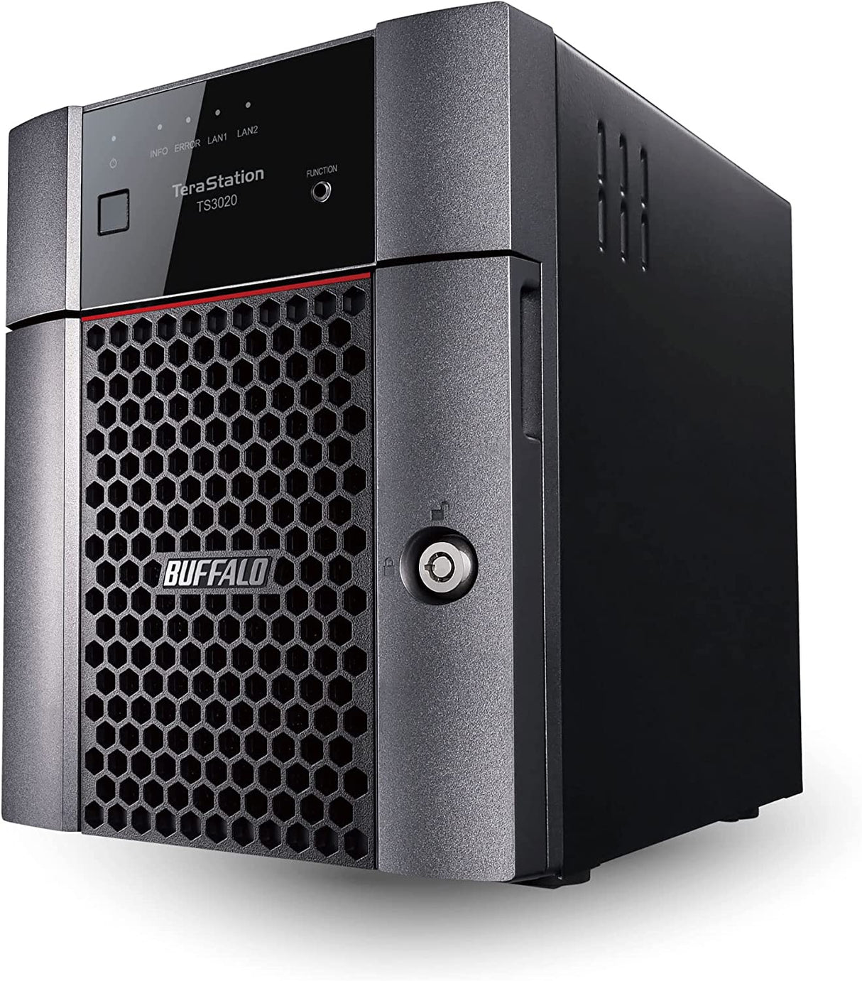 BUFFALO TeraStation 3420DN 4-Bay Desktop NAS 16TB (4x4TB) with HDD NAS Hard Drives Included 2.5GBE / Computer Network Attached Storage / Private Cloud / NAS Storage/ Network Storage / File Server 16 TB (4 X 4TB) TeraStation 3420DN Desktop NAS 4 Drive Bays