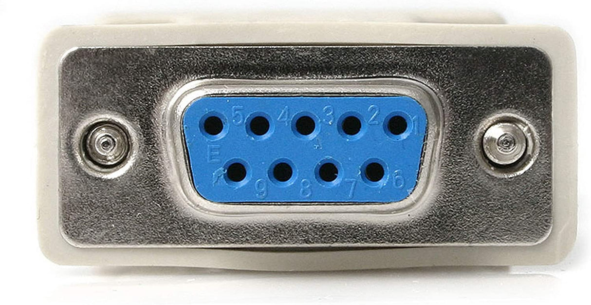 StarTech.com DB9 RS232 Serial Null Modem Adapter - F/F - Null modem adapter - DB-9 (F) to DB-9 (F) - NM9FF