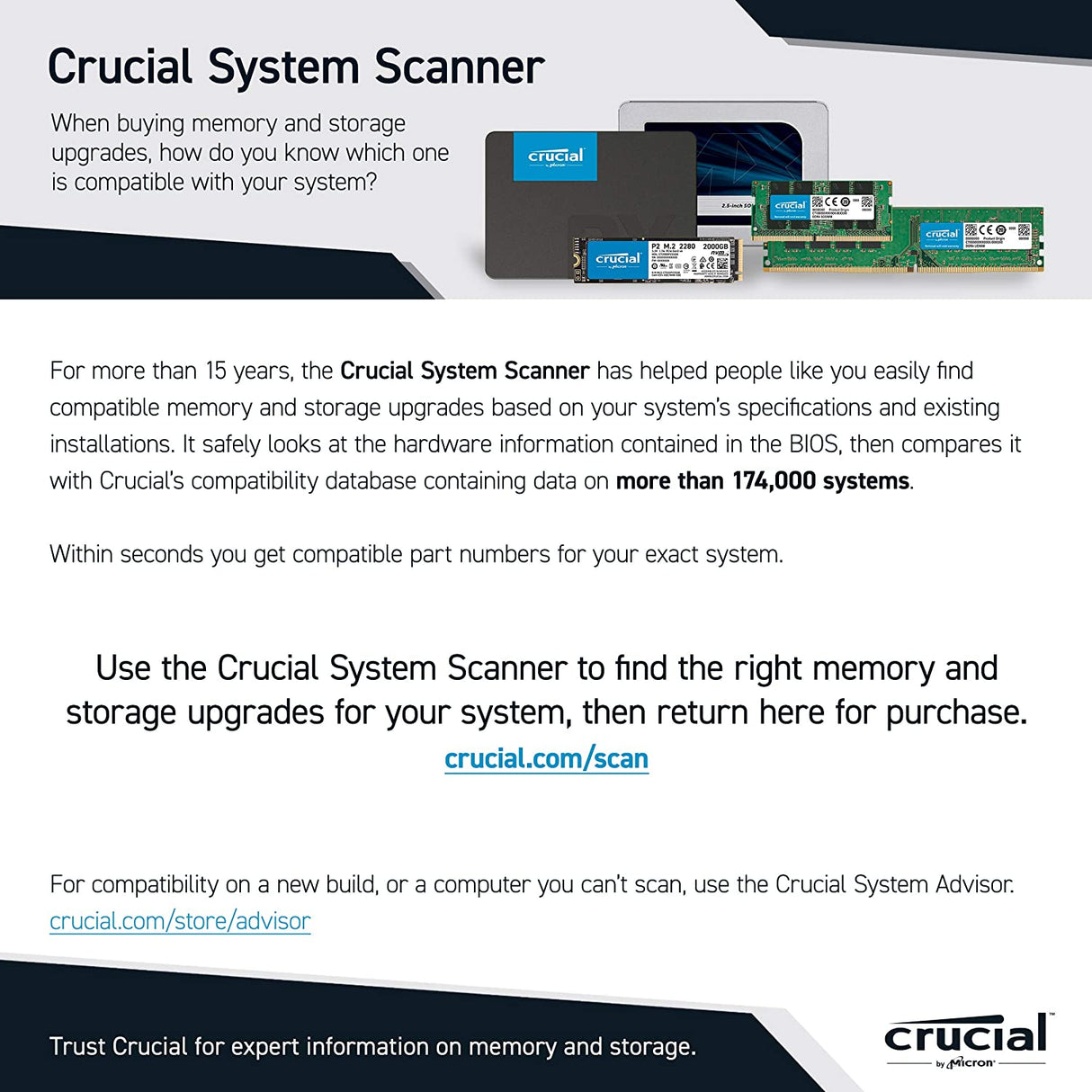 Crucial RAM 16GB Kit (2x8GB) DDR4 2400 MHz CL17 Desktop Memory CT2K8G4DFS824A 16GB Kit (2x8GB) 2400MHz