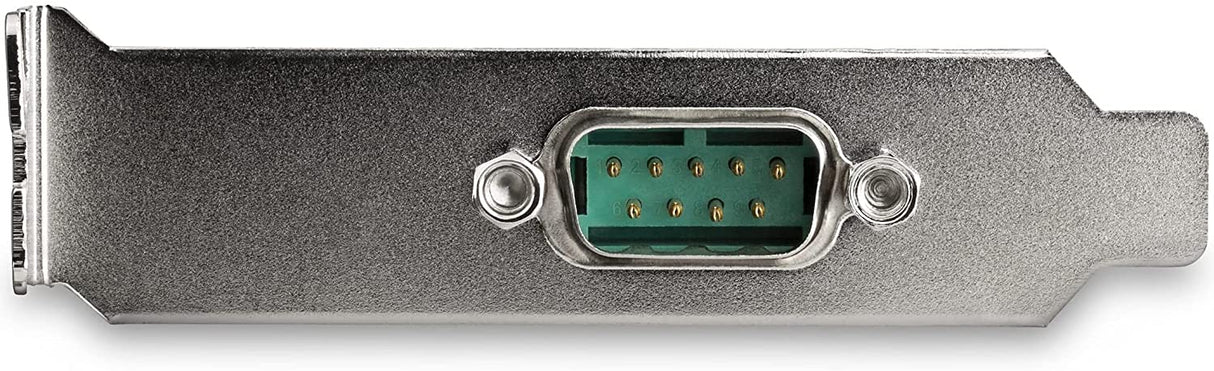 StarTech.com 1-port PCI Express RS232 Serial Adapter Card - PCIe RS232 Serial Host Controller Card - PCIe to Serial DB9 - 16950 UART - Low Profile Expansion Card - Windows & Linux (PEX1S953LP)