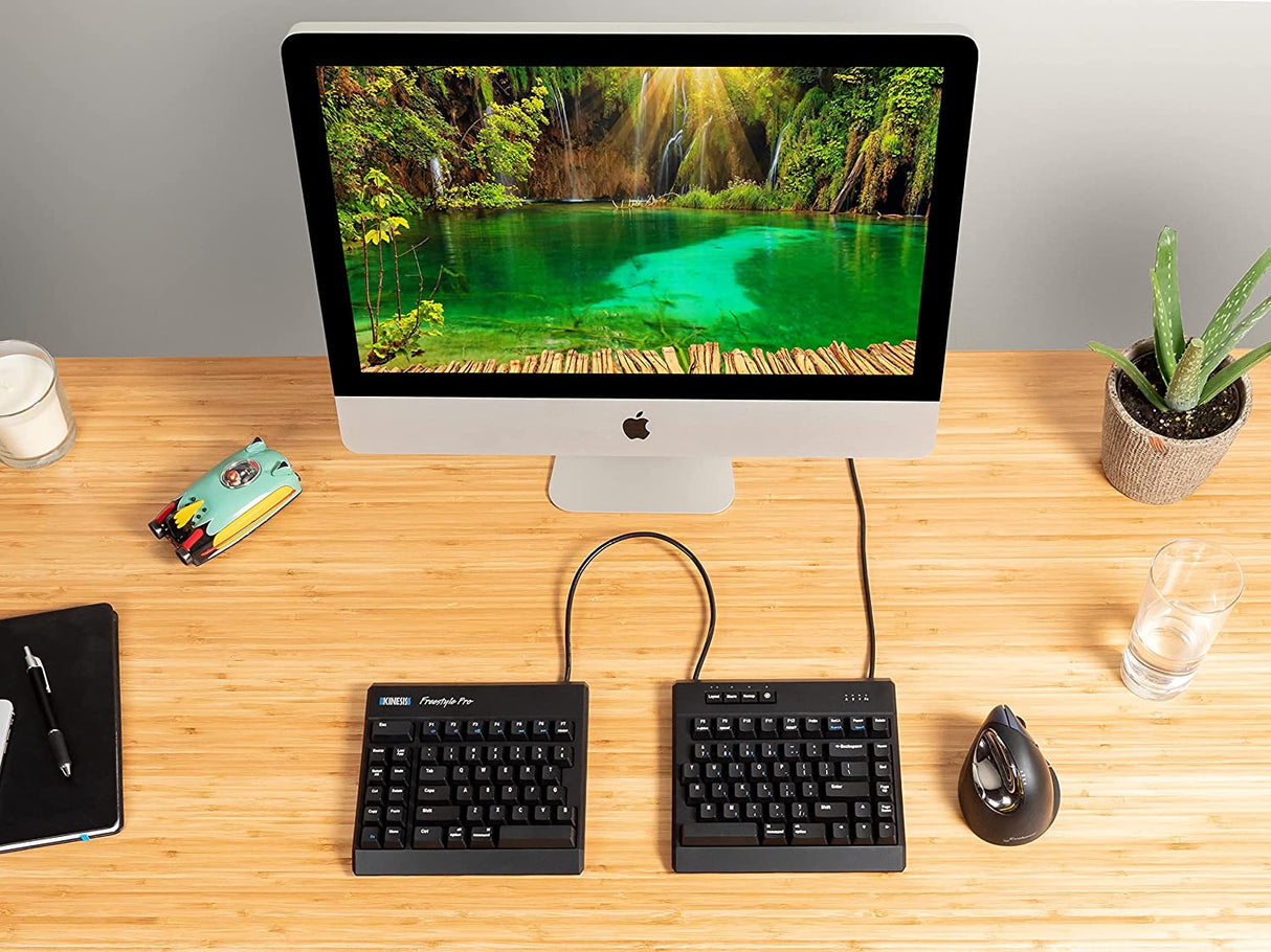 Kinesis Freestyle Pro Ergonomic Keyboard (Mechanical, Programmable, Adjustable) Cherry MX Brown