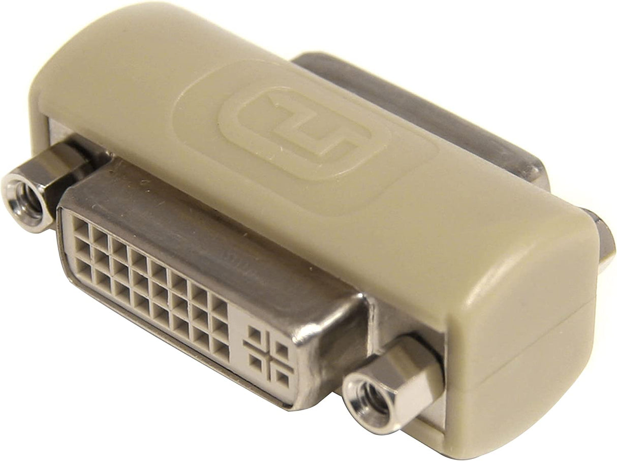 StarTech.com DVI-I Coupler / Gender Changer - F/F - DVI gender changer - DVI-I (F) to DVI-I (F) - GCDVIIFF,Beige