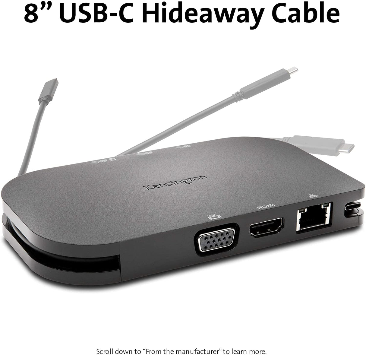 Kensington SD1610P Surface Dock for Microsoft Surface Pro 8, 7 & 7+, Surface Pro X, Surface Go, Surface Laptop and Surface Book (K38365WW)