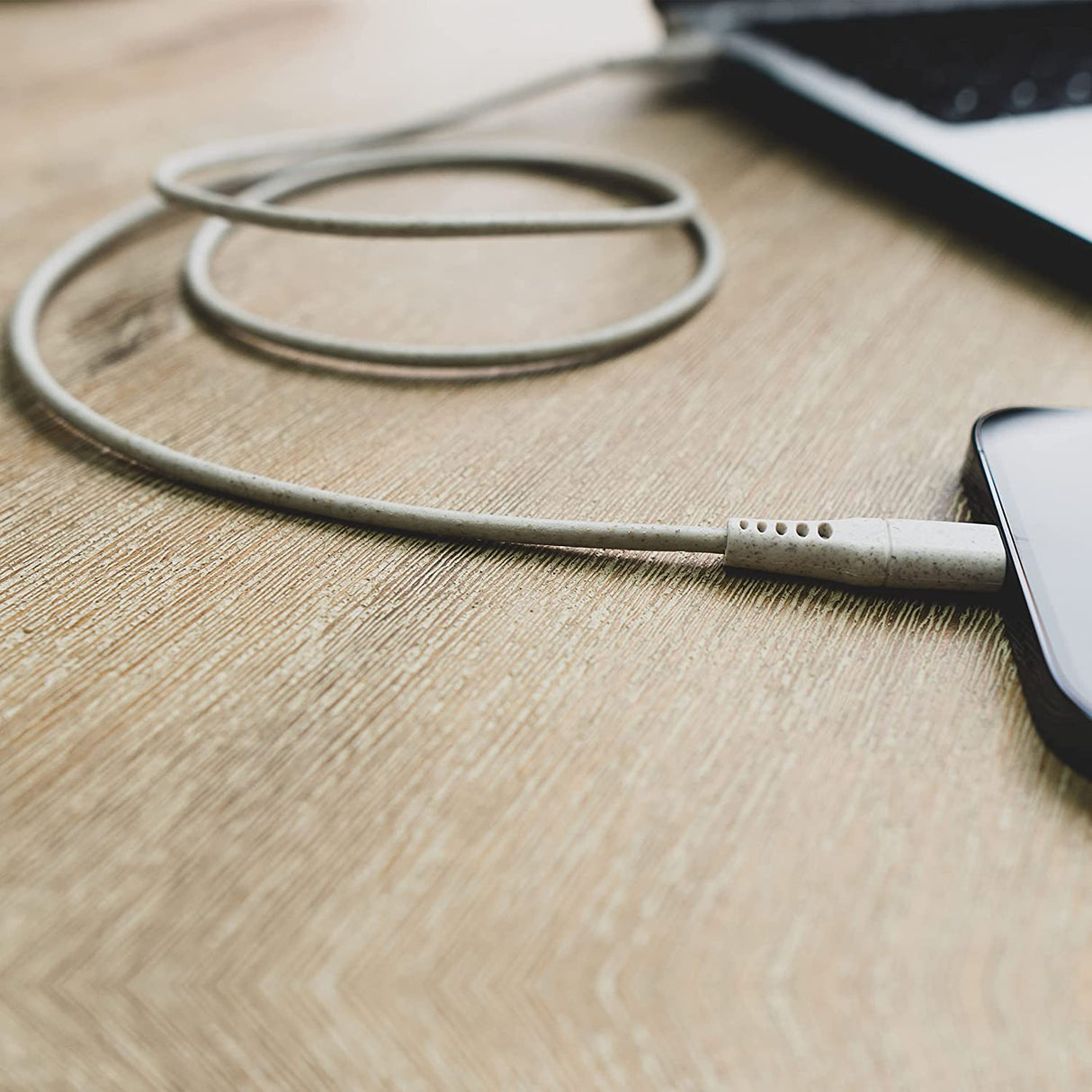 XtremeMac Eco Lightning to USB Type-C® Cable – 39 in. White