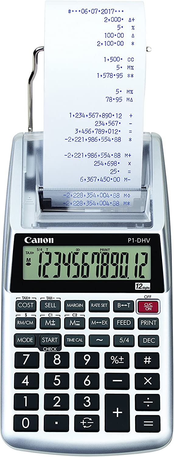 Canon P1-DHV-3 Printing Calculator