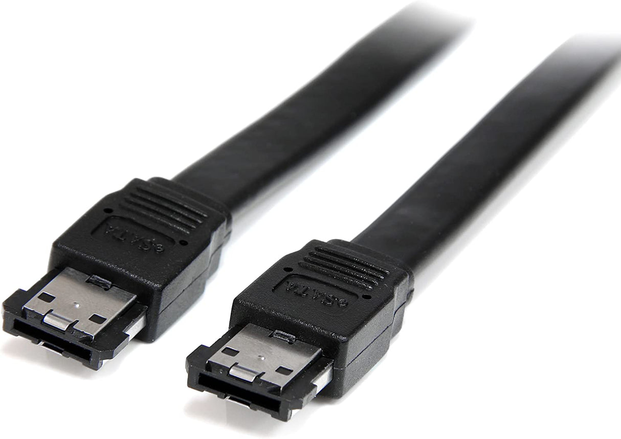 StarTech.com 6 ft Shielded External eSATA Cable M/M - 6ft External SATA Cable - 6ft eSATA Cable (ESATA6) 6 Feet