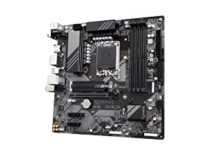 GIGABYTE B760M DS3H AX (LGA 1700/ Intel/ B760/ M-ATX/ DDR5/ 2* M.2/ PCIe 4.0/ USB 3.2 Gen 2 Type-C/WiFi 6E/ 2.5GbE LAN/Q-Flash Plus/PCIe EZ-Latch/Motherboard) B760 B760M DS3H AX Bundle
