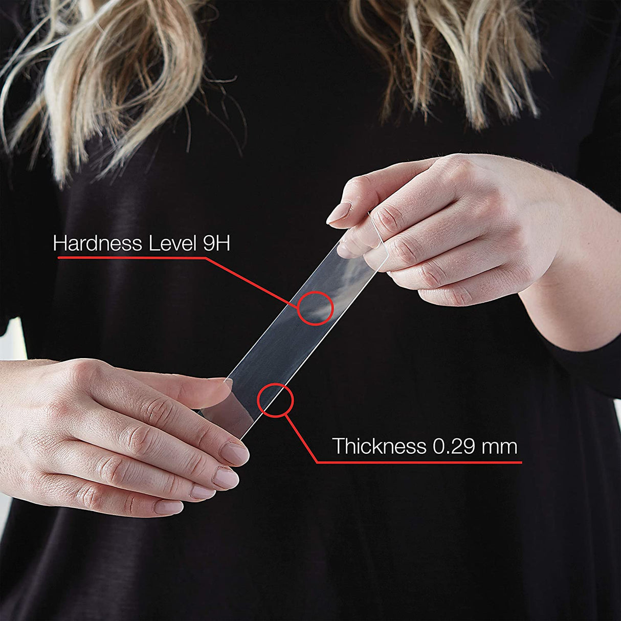 Verbatim Tempered Glass Screen Protector for use with Nintendo Switch Lite – 2pk